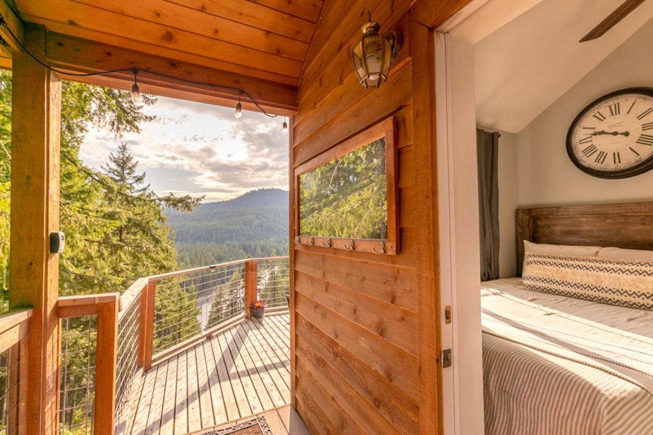 Das Tree Haus By Nw Comfy Cabins Левенуэрт Экстерьер фото